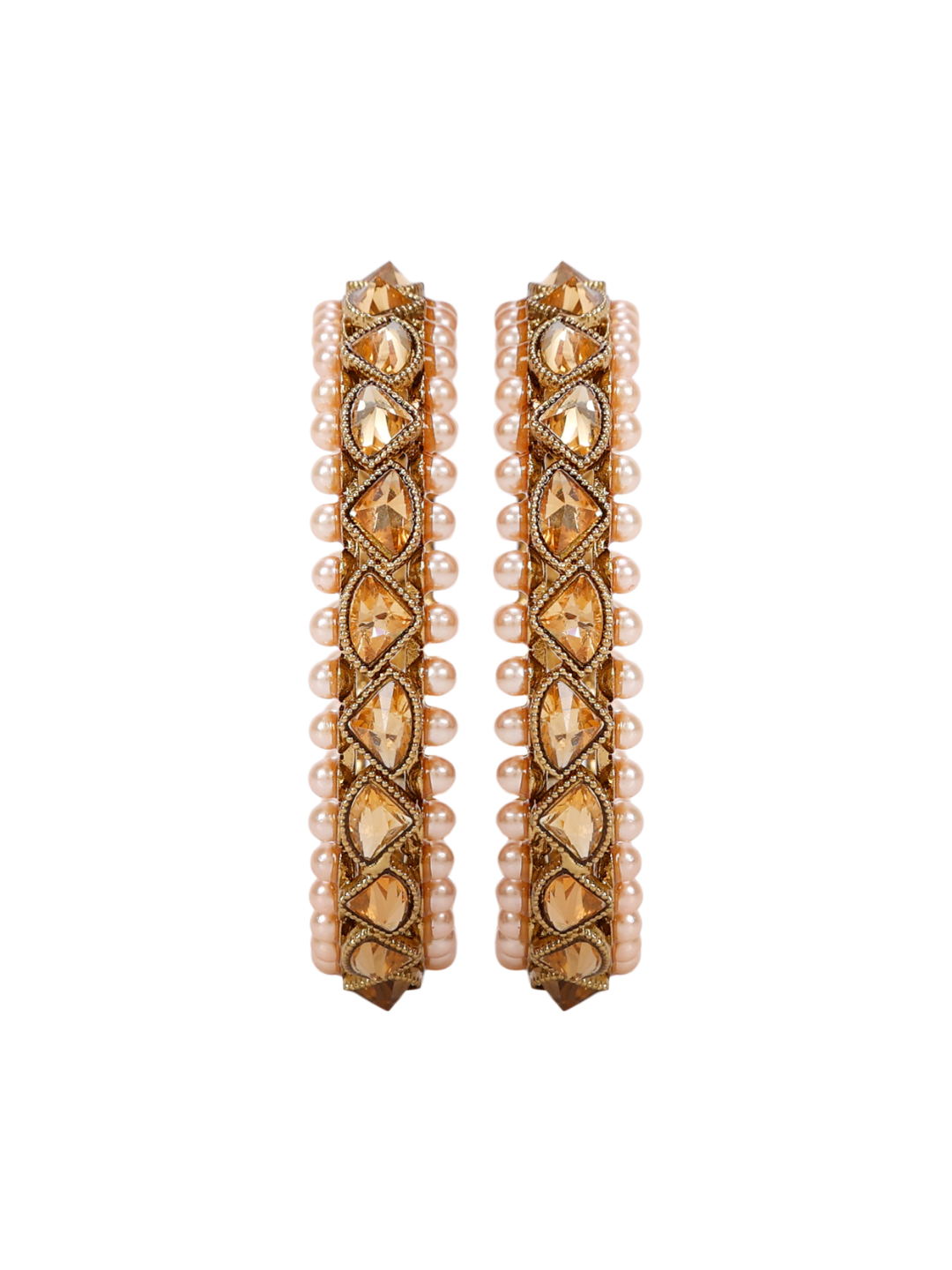 YouBella Jewellery Stylish Gold Plated Bangles for Girls and Women